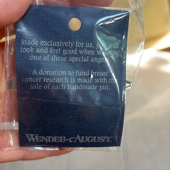 Angel Brooch by Wendell August - Picture 3 of 3